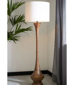 Hot Cilinder lampenkap Livigno - Wit - Ø50x38cm Lampenkappen