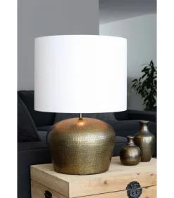 Hot Cilinder lampenkap Livigno - Wit - Ø50x38cm Lampenkappen