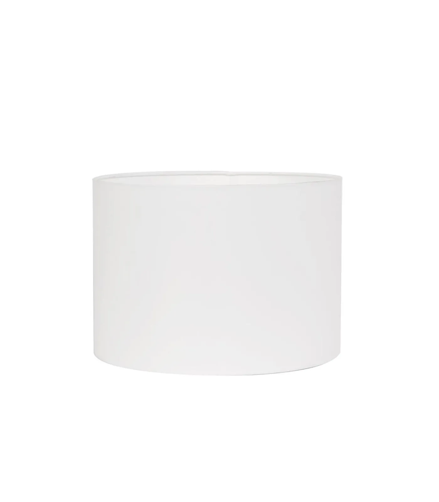 Best Cilinder Lampenkap Polycotton - Wit - Ø30x21cm Lampenkappen