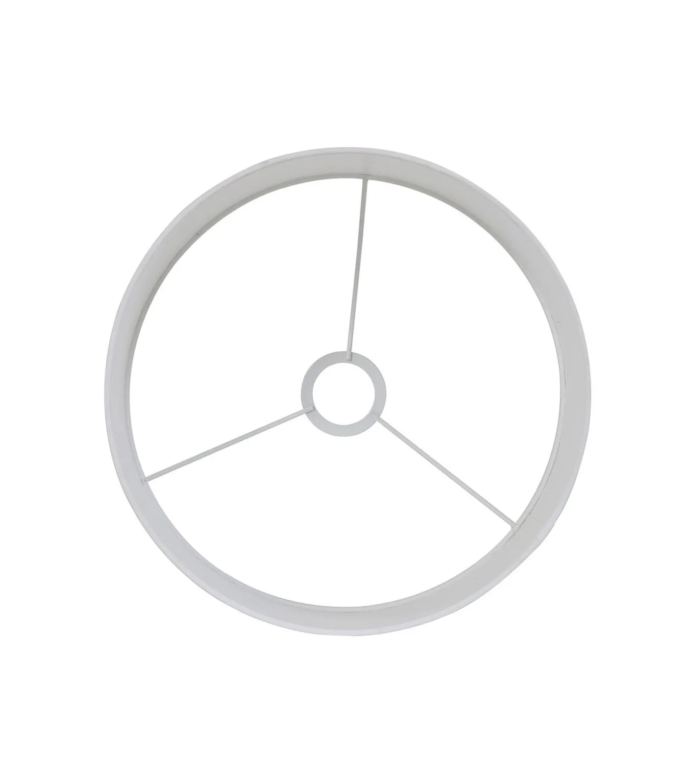 Best Cilinder Lampenkap Polycotton - Wit - Ø30x21cm Lampenkappen