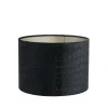Clearance Cilinder Lampenkap Praya - Zwart - Ø30x21cm Lampenkappen