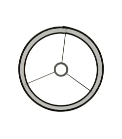 Clearance Cilinder Lampenkap Praya - Zwart - Ø30x21cm Lampenkappen