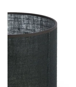 Discount Cilinder lampenkap Sendai - Zwart - Ø30x21cm Lampenkappen