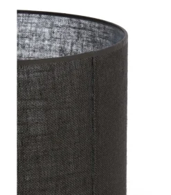 Cilinder lampenkap Sendai - Zwart - Ø40x30cm Lampenkappen