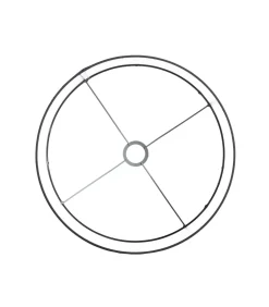 Cilinder lampenkap Sendai - Zwart - Ø40x30cm Lampenkappen