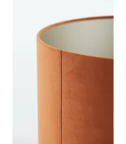 Clearance Cilinder Lampenkap Velours - Terra - Ø40x30cm Lampenkappen