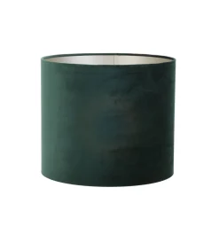 Cilinder Lampenkap Velours - Dutch Green - Ø40x30cm Lampenkappen