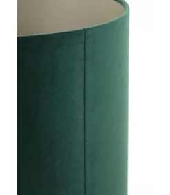 Cilinder Lampenkap Velours - Dutch Green - Ø40x30cm Lampenkappen