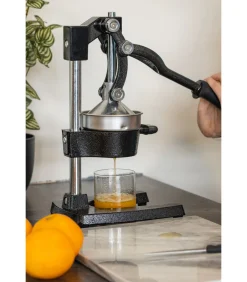 Sale Citruspers - Gietijzer - Hevelmodel - Zwart Keukenaccessoires