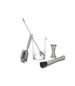 Clearance Cocktail mixing-set, 5-delig Glazen & Karaffen