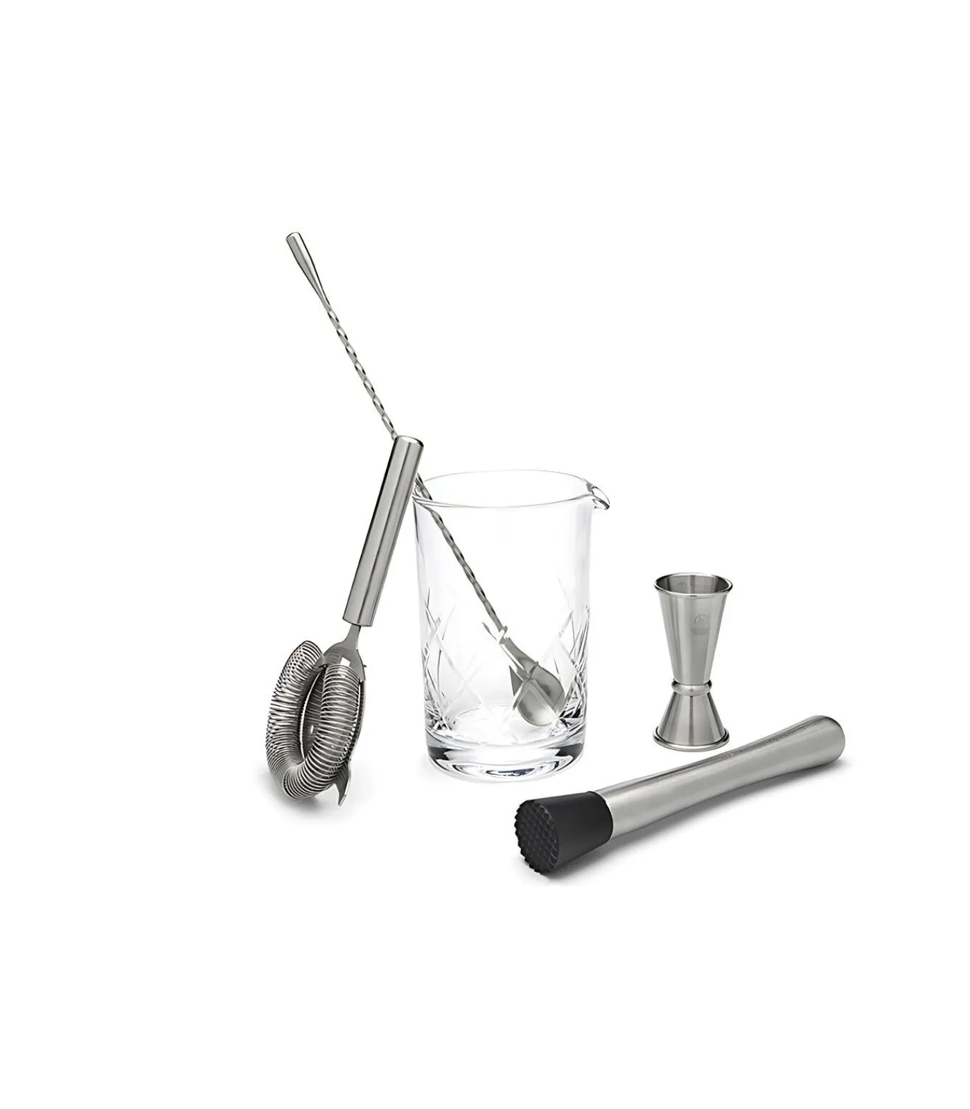 Clearance Cocktail mixing-set, 5-delig Glazen & Karaffen