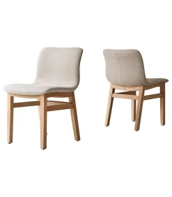 Discount Cocoon - Linen stoel van eikenhout Stoelen