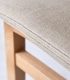 Discount Cocoon - Linen stoel van eikenhout Stoelen
