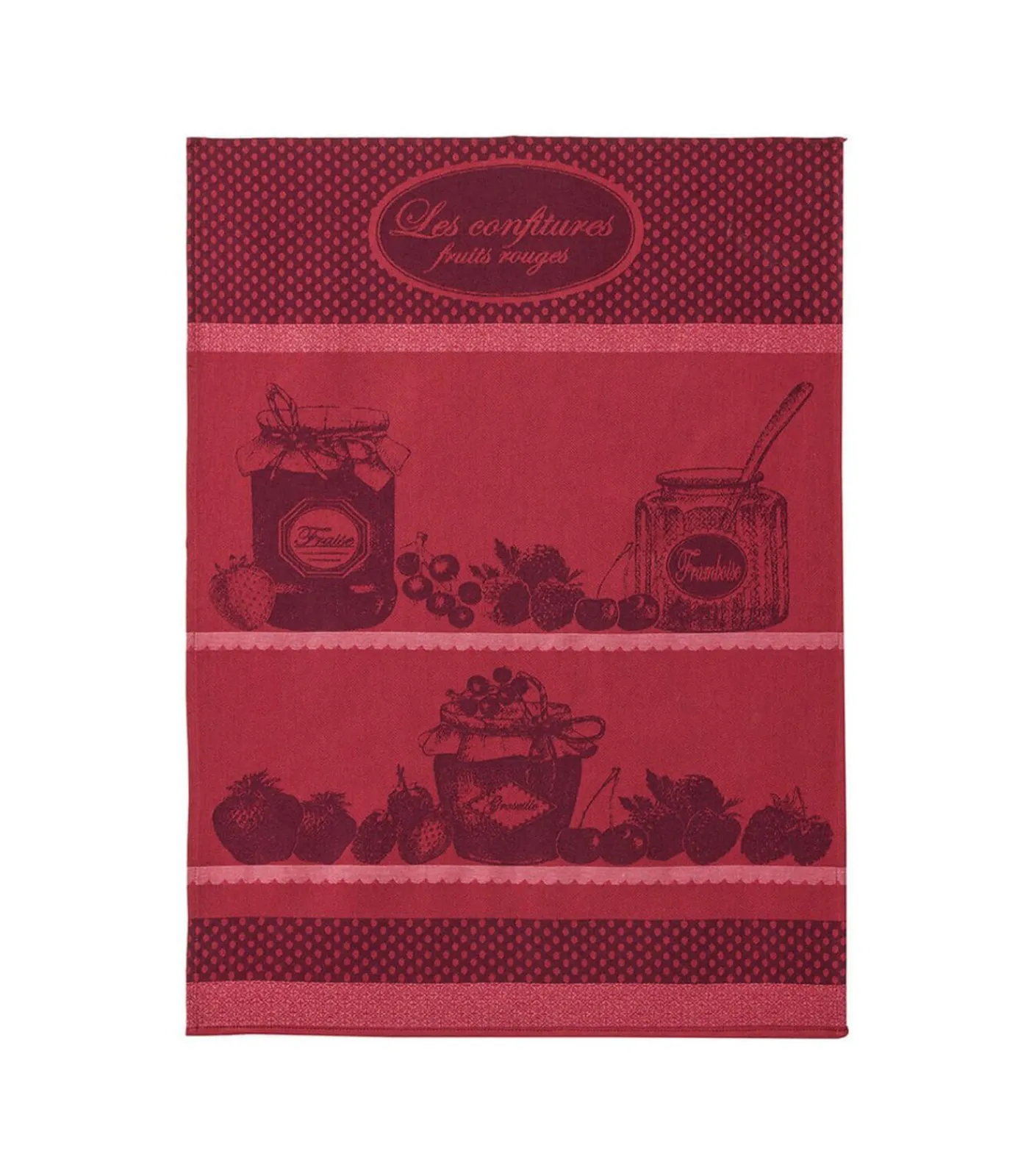 Best CONFITURE FRUITS ROUGES - Tafellinnen Theedoek Keuken- & Tafellinnen