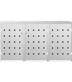 Containerberging driedubbel 240 L roestvrij staal Manden En Bakken