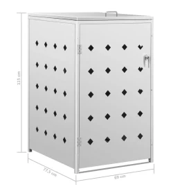 Containerberging enkel 240 L roestvrij staal Manden En Bakken