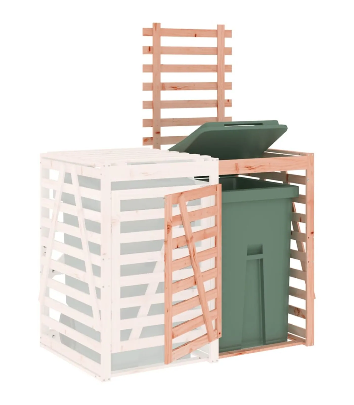 Outlet Containerberging verlengstuk massief douglashout Manden En Bakken