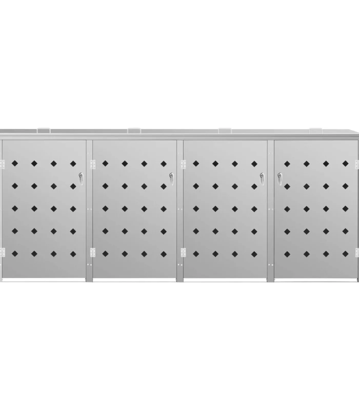 Clearance Containerberging vierdubbel 240 L roestvrij staal Manden En Bakken