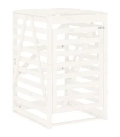Best Containerberging 84x90x128,5 cm massief grenenhout wit Manden En Bakken