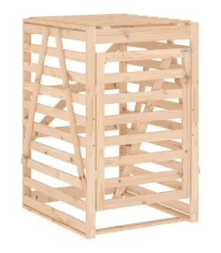 New Containerberging 84x90x128,5 cm massief grenenhout Manden En Bakken