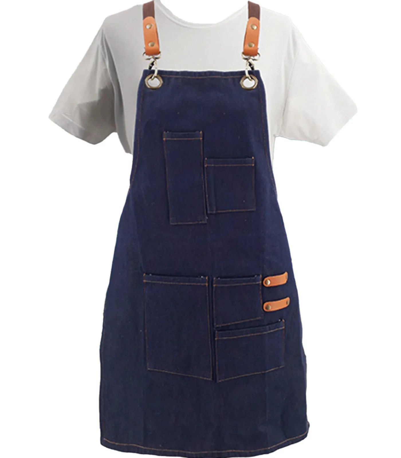 CONTRAST - - Marineblauw Keuken- & Tafellinnen