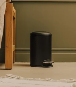 Online prullenbak zwart Essentials 3L Manden En Bakken