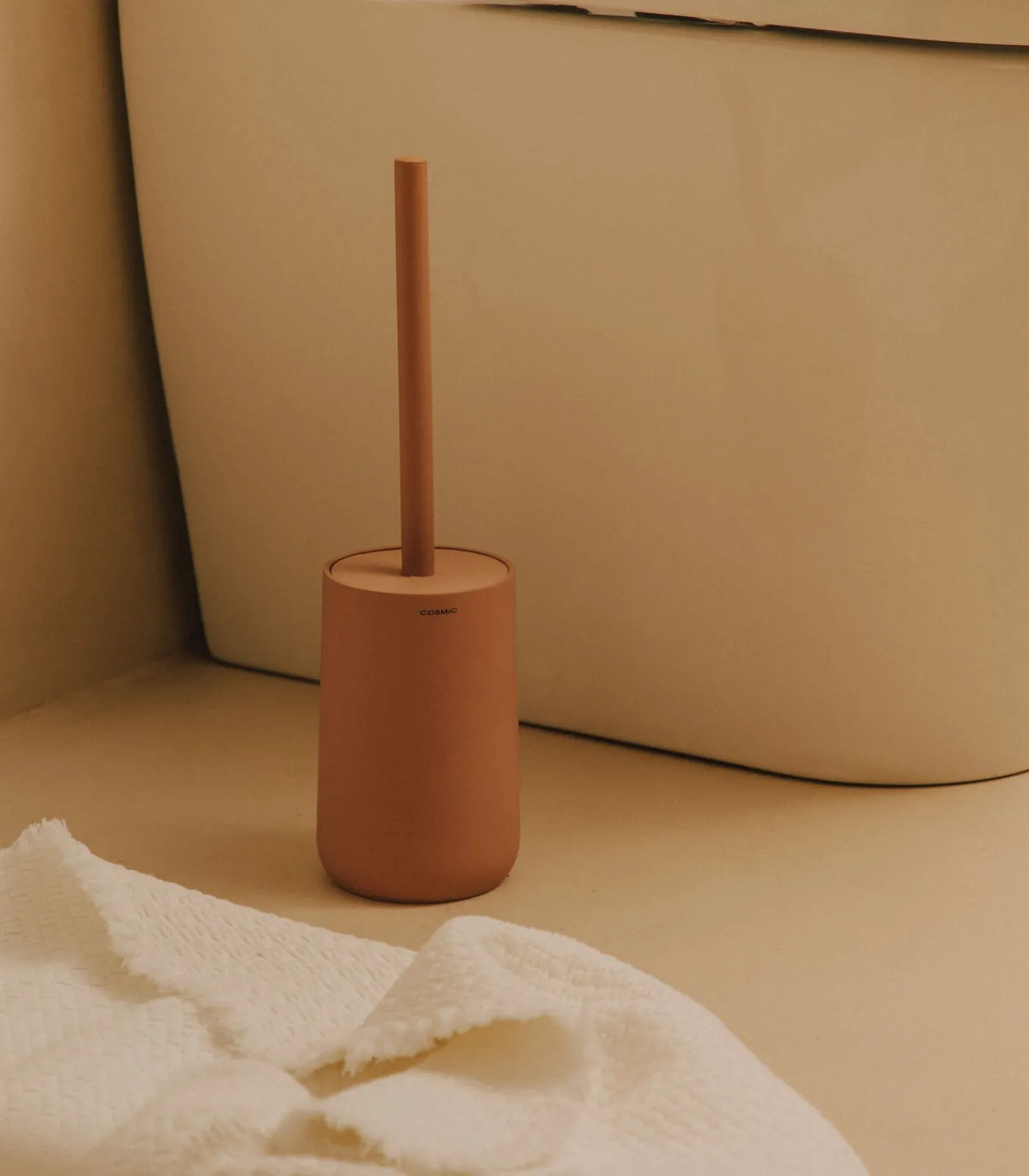 New Saona Oranje Toiletborstelhouder Toiletaccessoires