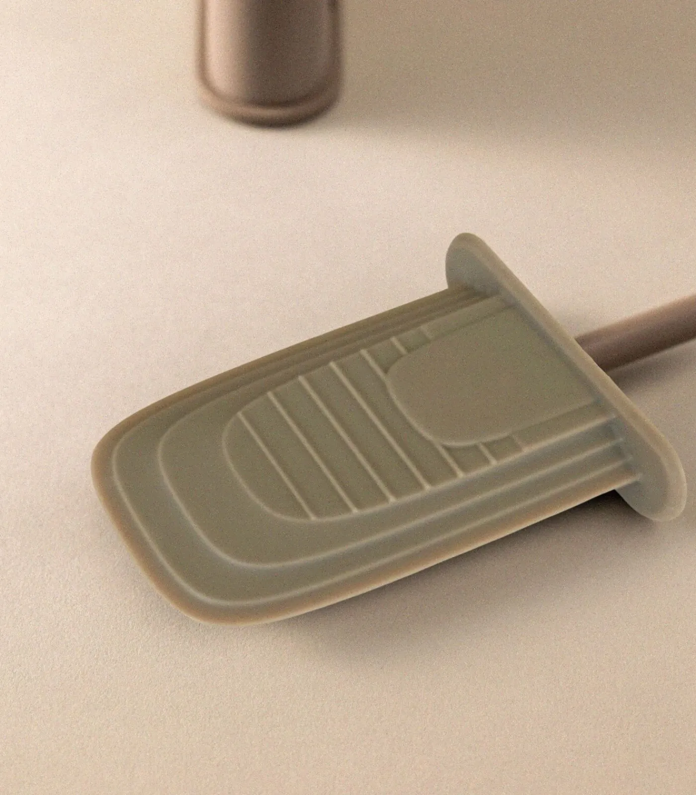 Sale toiletborstelhouder chroom Flat Silicon Toiletaccessoires