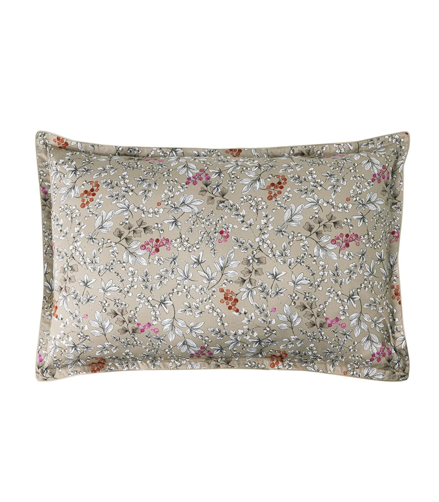 Sale Cueillette - Effen kussensloop in biologisch katoen satijn Kussenslopen