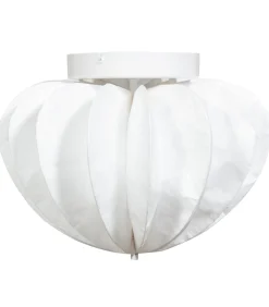 Online Dalia plafondlamp - Papier - Wit - 28xØ40 cm Hanglampen