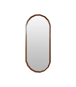 Discount Decoratieve spiegel in massief palissanderhout 120x56 cm Jade Spiegels