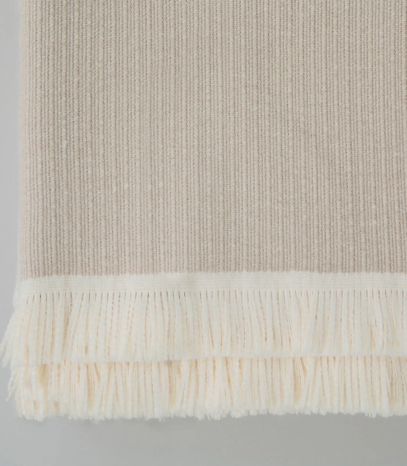 Online Deken 2 personen Corda 200x220 cm Crème Bedspreien