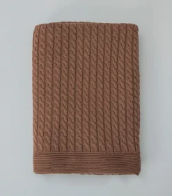 Clearance Deken 2 personen Derecho 200x220 cm Kaneel Bedspreien