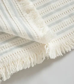 Discount Deken 2 personen Line 240x220 cm Rook Bedspreien