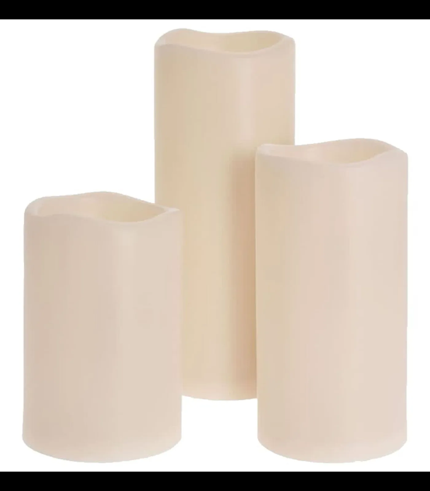 New 3-delige LED-Kaarsenset met afstandbediening Kaarsen & Kaarshouders