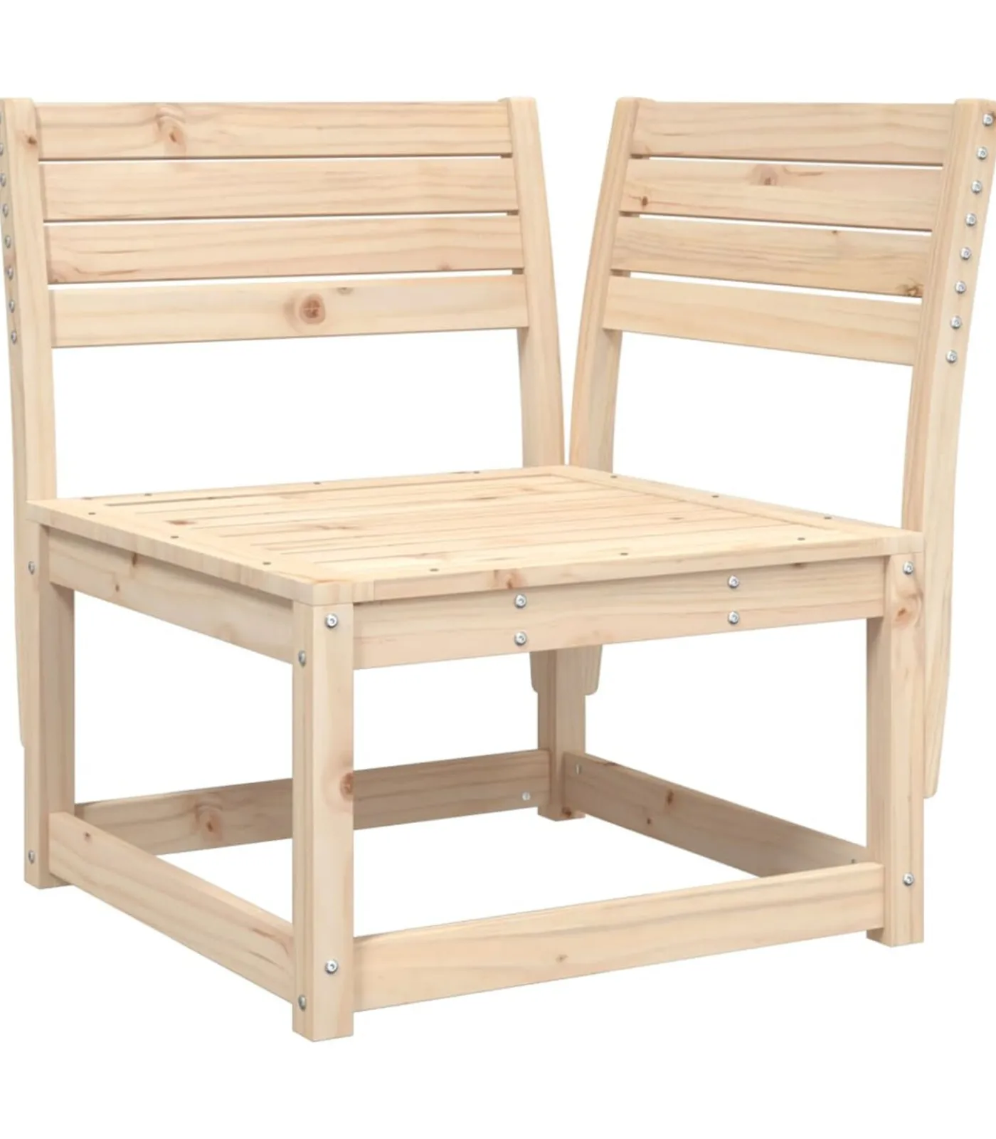 Clearance 6-delige Loungeset massief grenenhout Tuinmeubelen