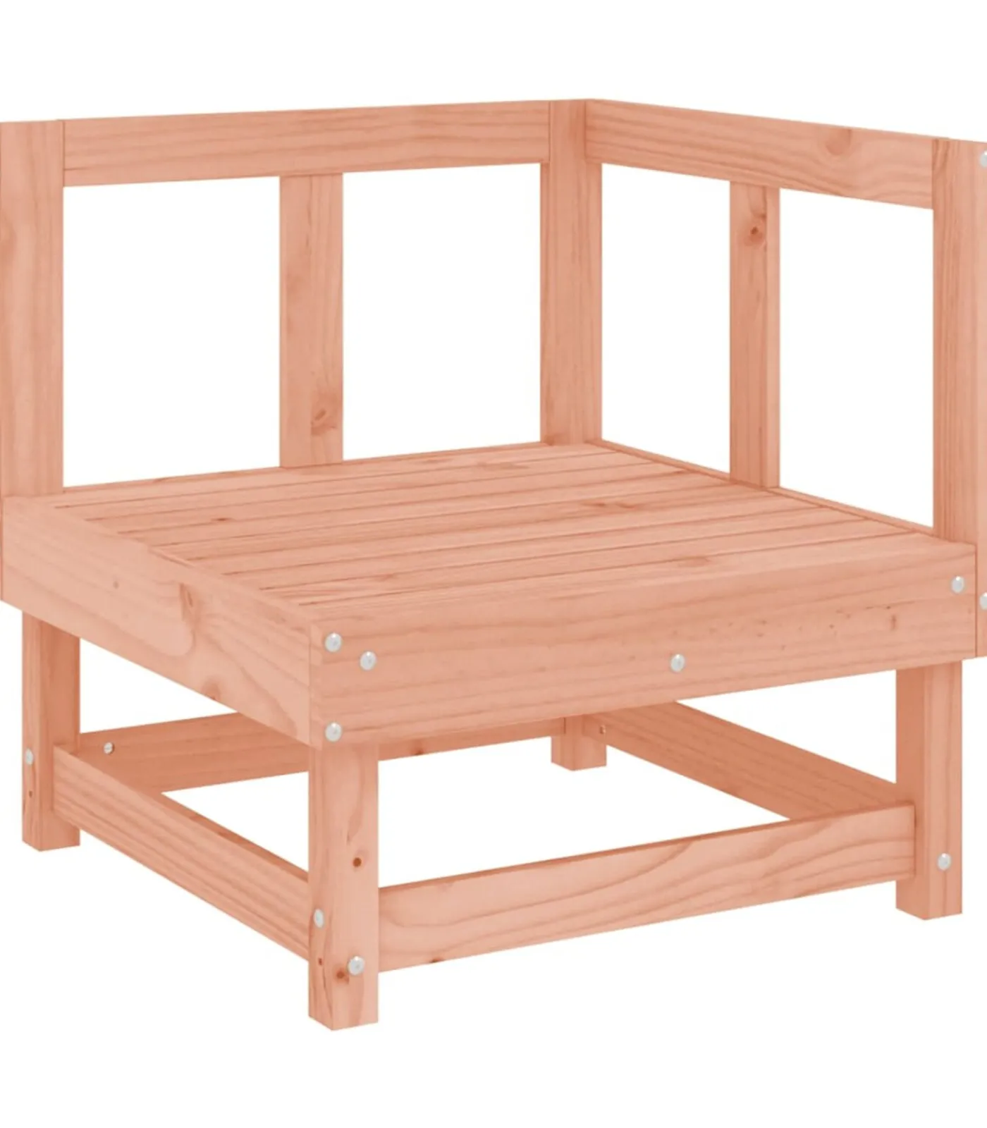 Outlet 7-delige Loungeset massief douglashout Tuinmeubelen