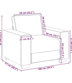 Clearance 3-delige Loungeset met kussens fluweel donkergrijs Zetels