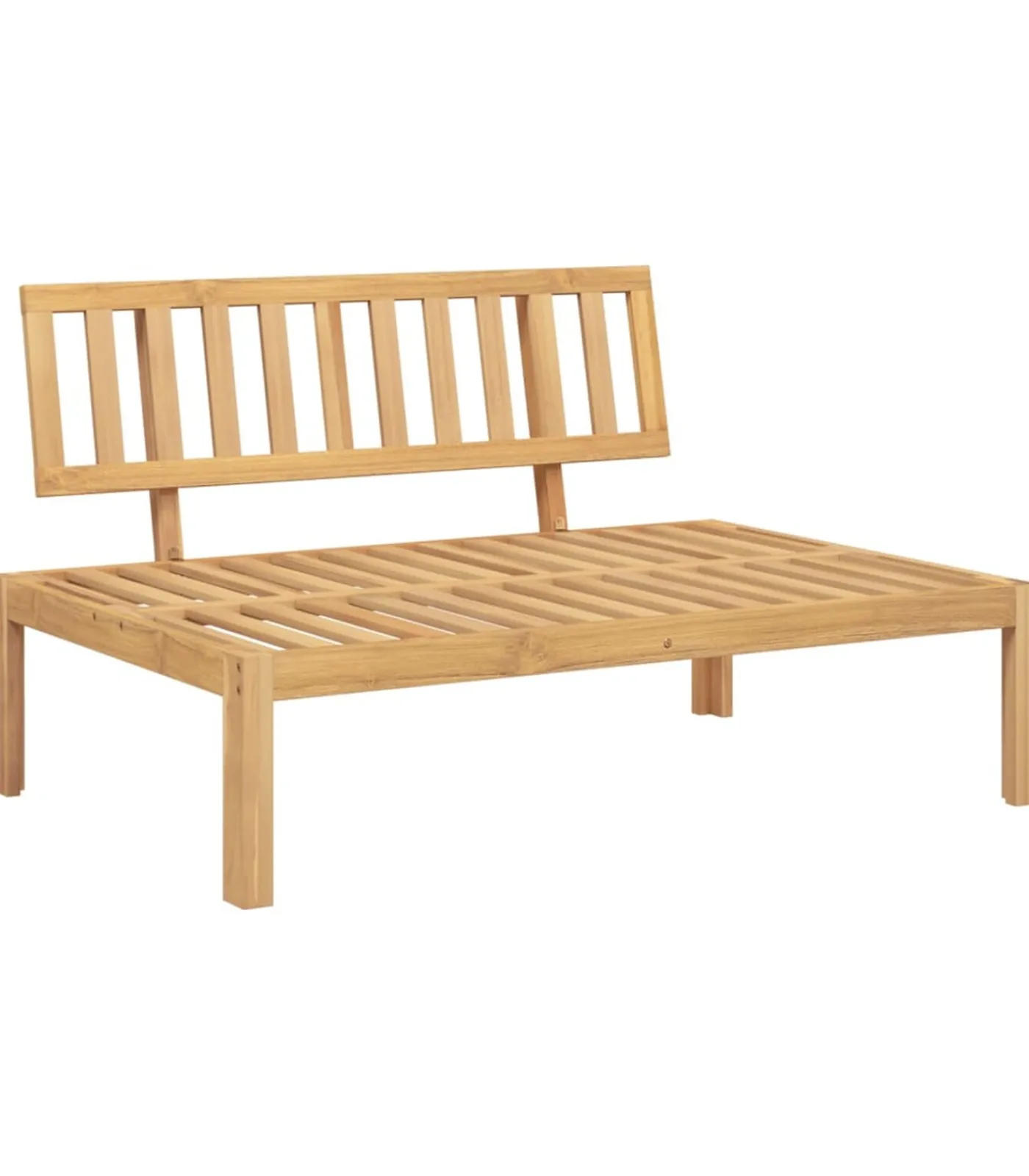 Online 5-delige Loungeset pallet met kussens massief acaciahout Tuinmeubelen