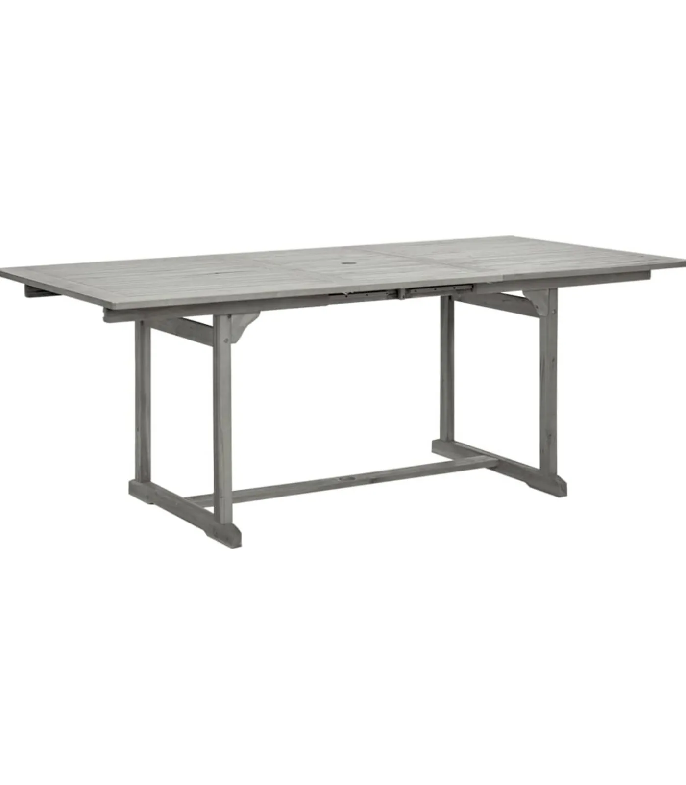 Outlet 5-delige Tuinset massief acaciahout Tuinmeubelen