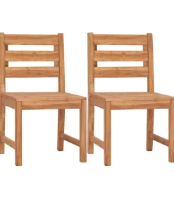 Outlet 3-delige Tuinset massief teakhout Tuinmeubelen