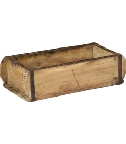 Discount Dienblad met opslag 4 pcs Bruin 30 x 15 x 9 cm Organiseren