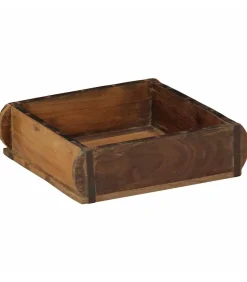 Best Dienblad met opslag Bruin 31 x 29 x 10 cm Organiseren