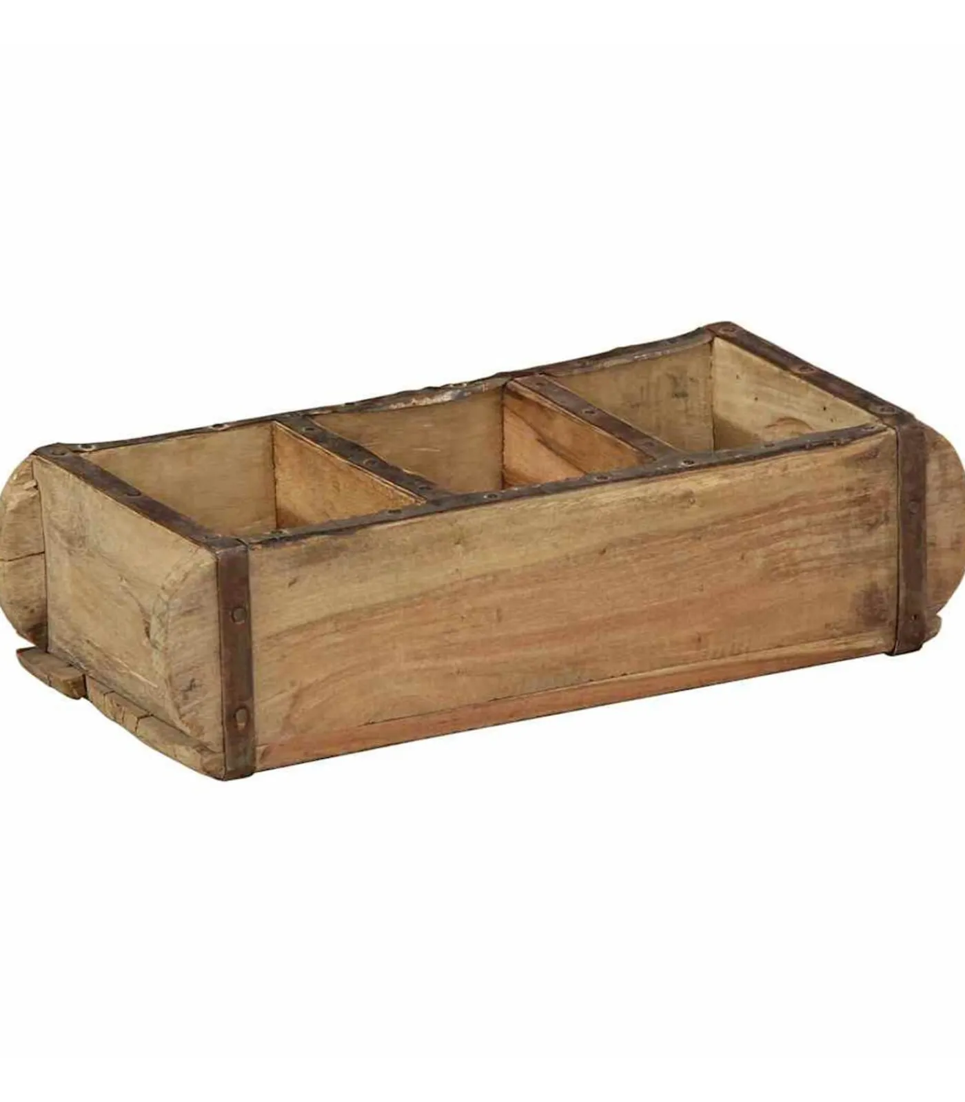 Dienblad met opslag Bruin 30 x 14 x 9 cm Organiseren