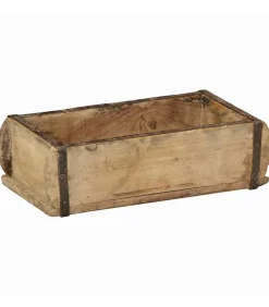 Clearance Dienblad met opslag Bruin 30 x 15 x 9 cm Organiseren