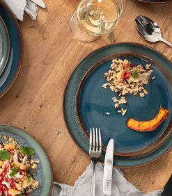 New Diep bord Crafted Denim Tafelgerei