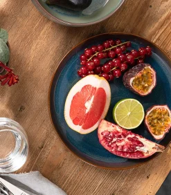 New Diep bord Crafted Denim Tafelgerei