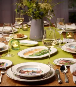 Sale Dinerbord Open haard Design Naif Tafelgerei