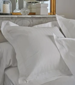 Clearance DIVINE Blanc - Laken Jacquard katoen Lakens