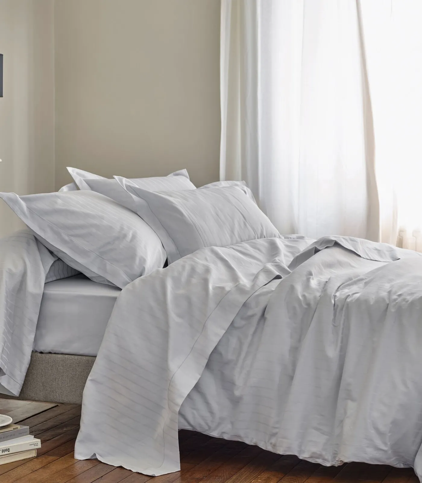 DIVINE Métal - Laken Jacquard katoen Lakens